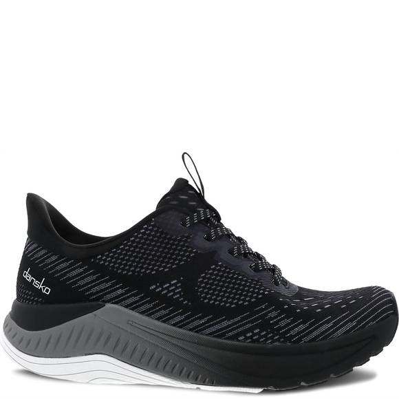 NEW DANSKO women's peony mesh walking sneaker in black